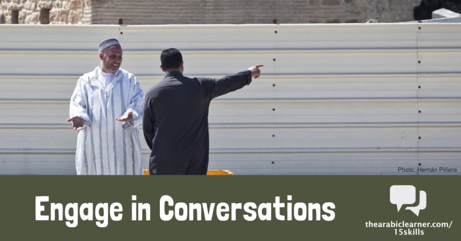 Arabic conversation: overcoming barriers to interact meaningfully
